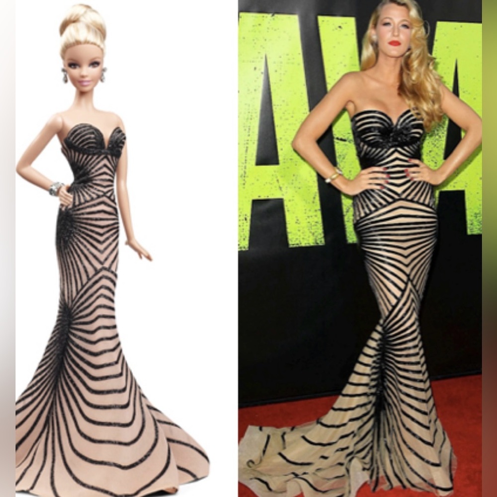 NIB Barbie Gold Label Collection in Couture Zuhair Murad one 7500 made worldwide